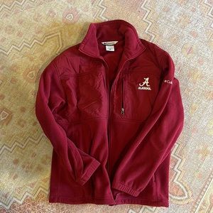 Columbia Fleece Alabama Zip Up Jacket